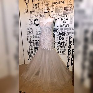 Tony Bowls Paris Wedding Dress/Gown
